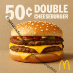 McDonald’s 50-cent Double Cheeseburgers